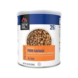 Mountain House Pork Sausage with Mild Spice Freeze Dried Food 10 Can SKU - 951094