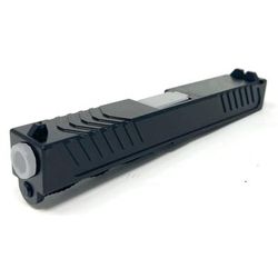 Patmos Arms Judah F2 Slide Stripped Black Full Size PAJF217-0