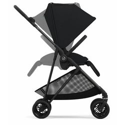 Cybex Melio Carbon 3 + Aton G Travel System Bundle - Moon Black / Moon Black