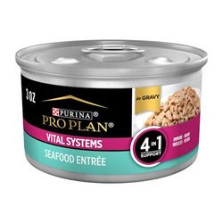 Specialized Vital Systems Seafood Entree in Gravy 4-in-1 Support Wet Cat Food, 3 oz., Case of 24, 24 X 3 OZ