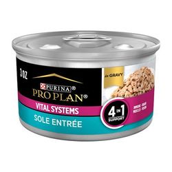 Specialized Vital Systems Sole Entree in Gravy 4-in-1 Support Wet Cat Food, 3 oz.