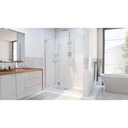 Dreamline DreamLine Unidoor-X 44 - 44 1/2 inch W x 72 inch H Frameless Hinged Shower Door in Chrome D1241472-01