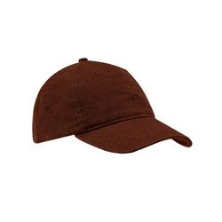 econscious EC7091 Washed Hemp Blend Baseball Cap in Sienna | Cotton/Hemp