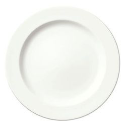 Libbey 905356968 7 3/8" Round Plate w/ Slenda Pattern & Shape, Royal Rideau Body, White, 3 Dozen
