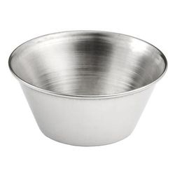 Libbey 300 18724 2 oz Sauce Cup, 18/8 Stainless, Silver