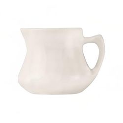 Libbey PC-4 4 1/2 oz Ultima Creamer - Porcelain, Ultra Bright White