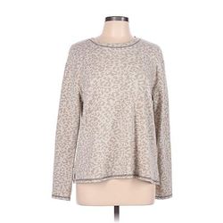 M.T.W.T Sweatshirt: Tan Tortoise Tops - Women's Size Large