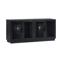 Nolan Black Wood Media Console - REN-E6041-1