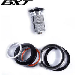 BXT Bike Headset 1-1/8'-1-1/2' for Frame Headset Tapered MTB/Road Bicycle Headset Top Cap Bicycle Accessories Straight Bearing