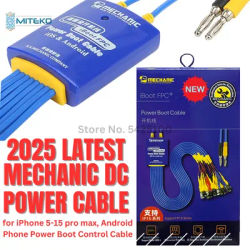 Mechanic iBoot FPC Power Supply Test Cable, Mobile Phone Boot Device, iPhone, Samsung, Huawei, OPPO,