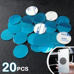 1/20Pcs Magnetic Metal Plate For Magnetic Car Phone Holder Universal Iron Sheet Sticker Stand Mobile