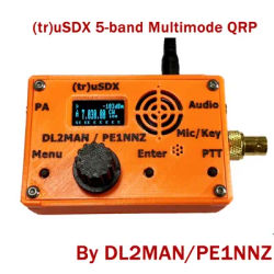 (tr)uSDX usdx transceiver 5-band Multimode QRP Kits and assembled with case by PE1NNZ and DL2MAN