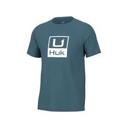 Huk Men's Stacked Logo T-Shirt, Tapestry SKU - 324664