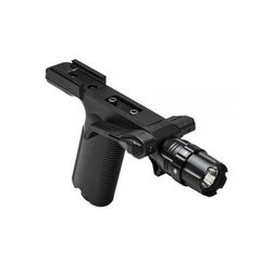 Vism VGF 250 Lumen LED Flashlight Vertical Grip / Picatinny Black VAARVGFLPR