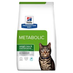 8kg Metabolic Hill's Prescription Diet Dry Cat Food | Weight Loss & Maintenance | Tuna