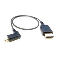 8Sinn eXtraThin Right-Angle Micro-HDMI to HDMI Cable with Ethernet (15.7") 8-EXTRATHIN-ANGLED-MICRO-HDMI