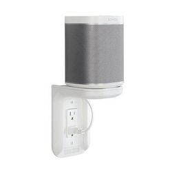 SANUS WSOS1 Outlet Shelf for the Sonos One, One SL, and PLAY:1 Speakers (White, S WSOS1-W1