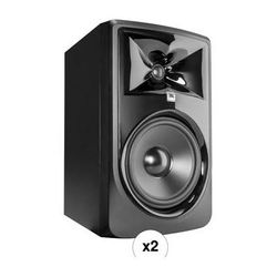 JBL 308P MkII Powered 8" Two-Way Studio Monitor (Pair) 308P MKII