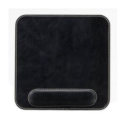 Londo Genuine Leather Mouse Pad with Wrist Rest (Black) OTTO168