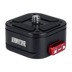 ANDYCINE Quick Release Camera Plate Tripod Adapter with 1/4"-20 Screw A-QRP-03