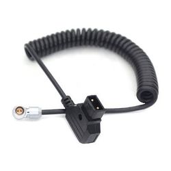 DigitalFoto Solution Limited Coiled D-Tap to RED KOMODO Camera Power Cable (13-19") KO-6