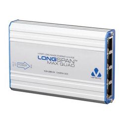 Veracity LONGSPAN Max Quad Camera 8-Port PoE+ / PoE 4 Extender VLS-LSM-C4