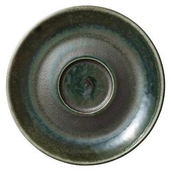 Libbey 801690841000103 4 1/2" Round Perfect Match Saucer - Porcelain, Avocado, Green