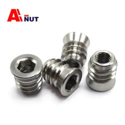 M3-M10 Embedded Furniture Nut , 304 Stainless Steel Wood Insert Nuts ,B063