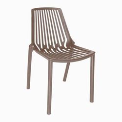 LeisureMod Acken Mid-Century Modern Plastic Dining Chair Leisuremod ACK18TP