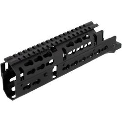 AIM Sports Inc AK Keymod Handguard Medium Russian Black Medium MKAK03