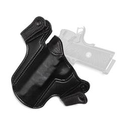 Wilson Combat Jason Winnie Legacy 122 Steer Hide Inside the Waistband Holster Full-Size 1911 Left Black CHL1BSSL15