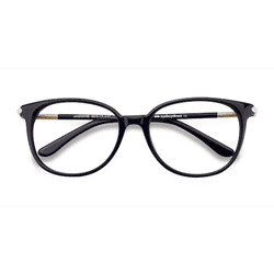 Female s horn Navy Acetate Prescription eyeglasses - Eyebuydirect s Jasmine