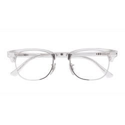 Unisex s browline Clear Acetate, Metal Prescription eyeglasses - Eyebuydirect s Ray-Ban Clubmaster Change