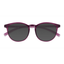 Unisex s round Cassis Plastic Prescription sunglasses - Eyebuydirect s Deja Vu