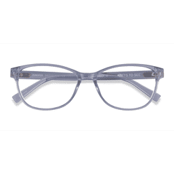 Female s horn Clear Plastic Prescription eyeglasses - Eyebuydirect s Juniper