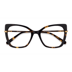 Female s horn Tortoise Gold Acetate,Metal Prescription eyeglasses - Eyebuydirect s Delancey