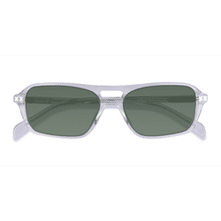 Unisex s aviator Clear Crystal Acetate Prescription sunglasses - Eyebuydirect s Kilo
