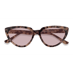 Female s horn Ivory Tortoise Acetate Prescription sunglasses - Eyebuydirect s Ariana
