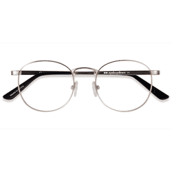 Unisex s round Golden Metal Prescription eyeglasses - Eyebuydirect s St Michel
