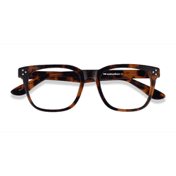 Unisex s square Tortoise Acetate Prescription eyeglasses - Eyebuydirect s Adriatic