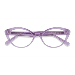 Female s horn Light Purple Acetate Prescription eyeglasses - Eyebuydirect s Melanie