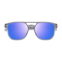 Male s aviator Matte Gray Ink Plastic Prescription sunglasses - Eyebuydirect s Oakley Latch Beta
