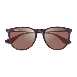 Female s oval Tortoise Metal,Plastic Prescription sunglasses - Eyebuydirect s Ray-Ban RB4171 Erika
