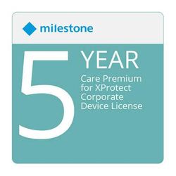 Milestone 5-Year Care Premium for XProtect Corporate Device License MCPR-Y5XPCODL