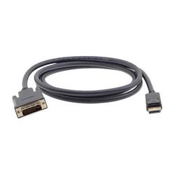 Kramer DisplayPort Male to DVI-D Male Cable (6') C-DPM/DM2-6