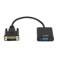 Rocstor DVI-D to VGA Adapter Cable (5.9") Y10A198-B1