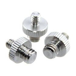CAMVATE 1/4"-20 Male to 3/8"-16 Male Screw Adapter (3-Pack) C1228