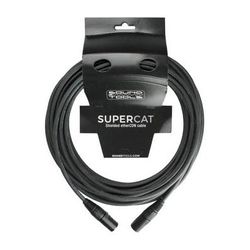 SoundTools SuperCAT Shielded CAT5e EtherCON Cable (Black, 25') SC32-7.6