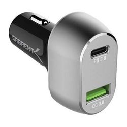 Sabrent 63W 2-Port USB Quick Charge 3.0 Car Charger CH-PDQC