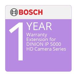 Bosch 12-Month Extended Warranty for DINION IP 5000 HD Series Cameras EWE-D5IPHD-IW